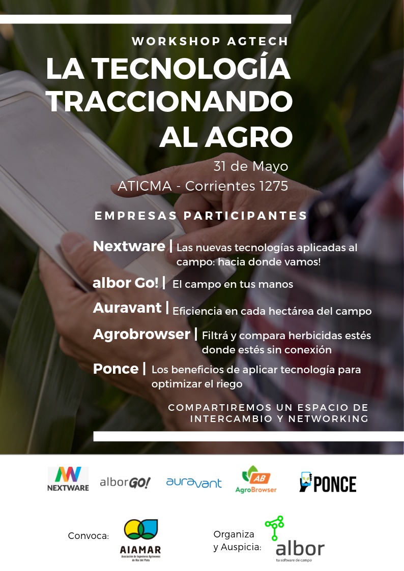 Workshop: LA TECNOLOGÍA TRACCIONANDO AL AGRO