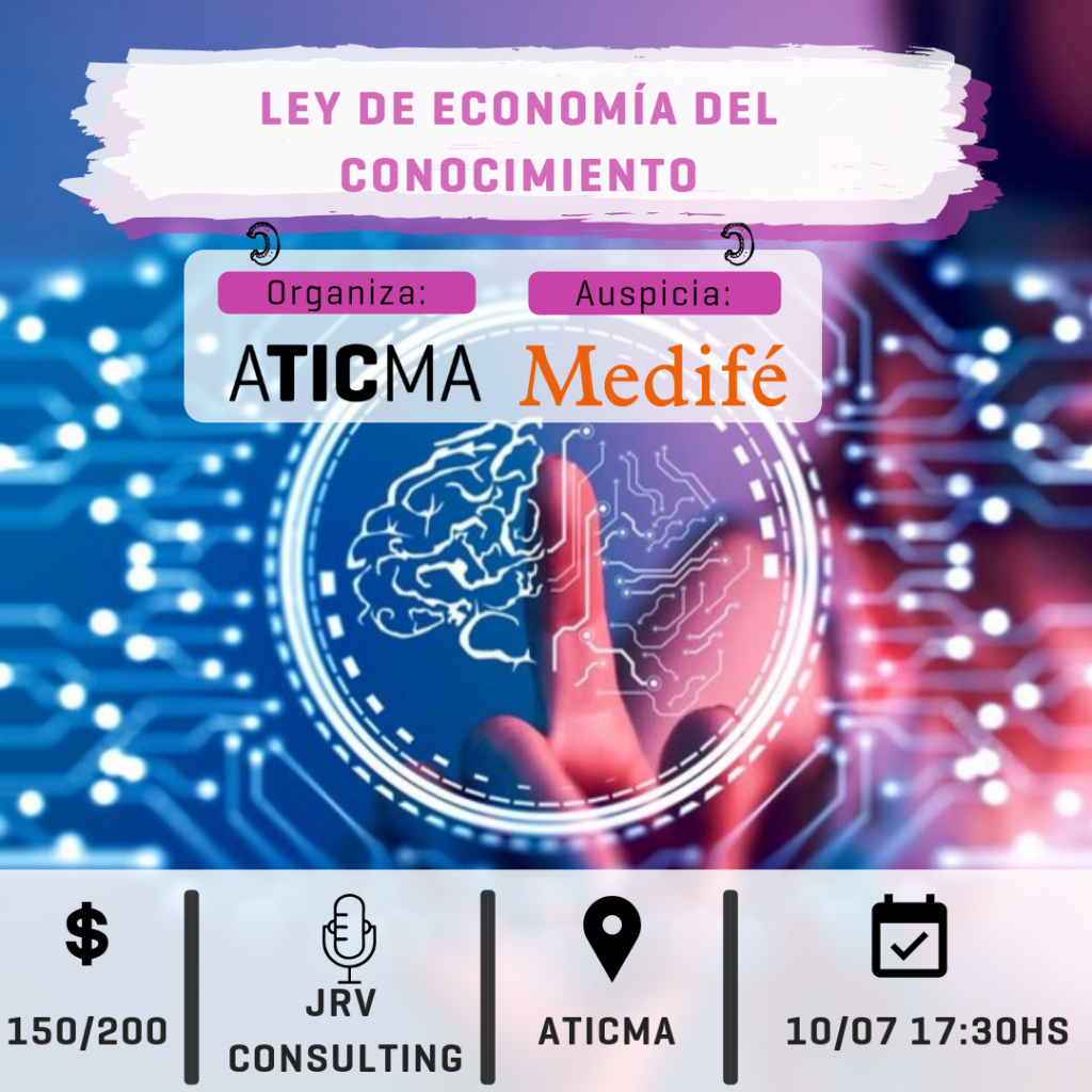 WORKSHOPS: Ley de Economía del Conocimiento